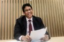 Menteri Keuangan Purbaya saat rapat perdana dengan Komisi XI DPR RI. (Facebook.com @pyudhisadewa)