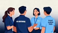 Kolaborasi PR Newswire–PSPI menjadi langkah strategis dalam meningkatkan penyebaran informasi korporasi. (Dok. Kreasi Cici AI)