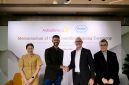 Left to right: Eldana Sauran, Arun Krishna, Lance Little and Christopher Chiam (Source: AstraZeneca)