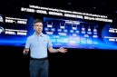Yang Chaobin delivering a keynote at HUAWEI CONNECT 2026